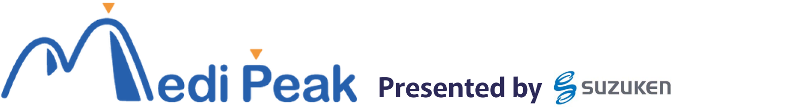 メディピーク プレゼンテッドバイ スズケンのロゴ