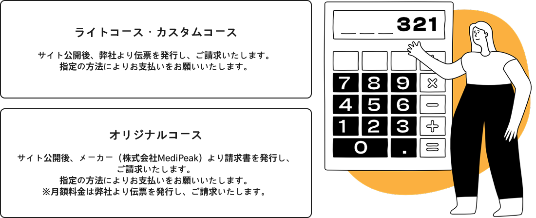 お支払いについて